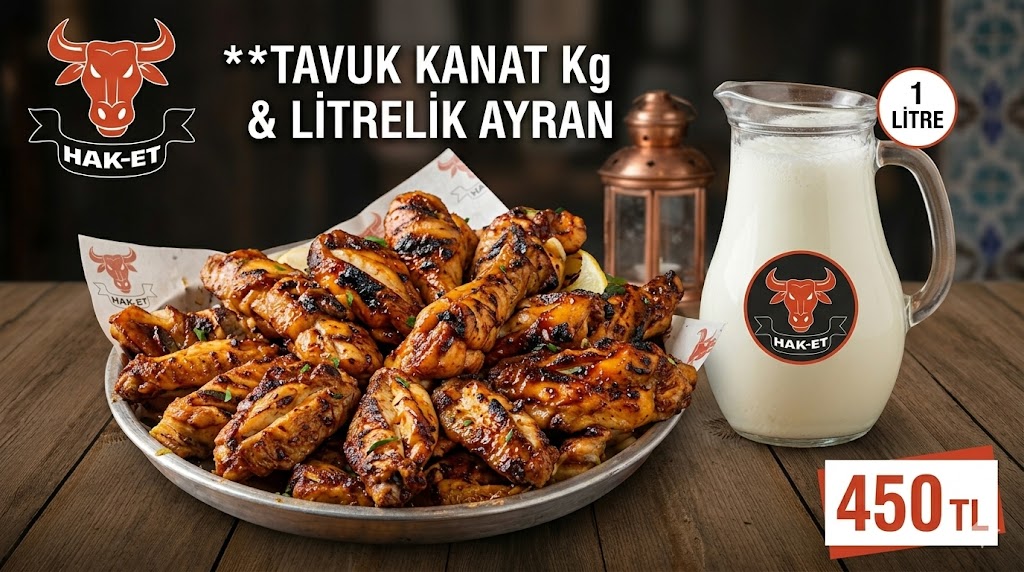 FIRSAT 6 MENÜ (Tavuk Kanat Kg + Litrelik İçecek)